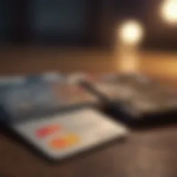 A detailed infographic showcasing various credit card types