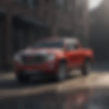 Aesthetic and Functional Aspects of the GMC Sierra GMC Sierra showcasing its design and features