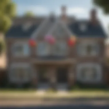 Graph showcasing the advantages of balloon mortgages