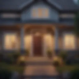 A cozy home with a welcoming entrance, symbolizing the dream of homeownership.