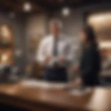 Financial Planning for Interest-Free Purchases A financial planner discussing strategies for managing interest-free purchases