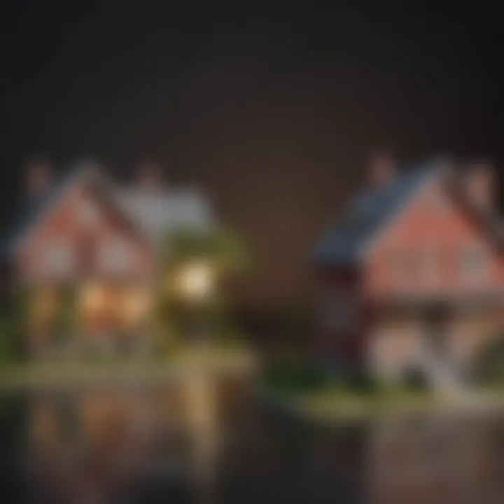 An infographic comparing fixed-rate and variable-rate mortgages