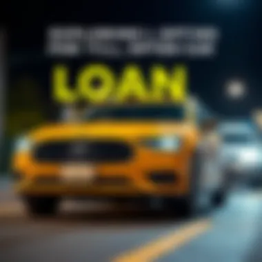 Exploring Loan Options for Financing Graphic representation of loan options for rebuilt title vehicles