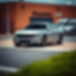 Illustration depicting a rebuilt title car