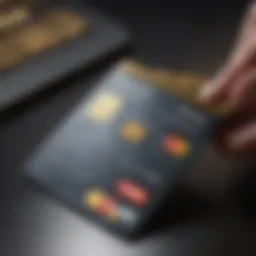 Simplified credit card application interface