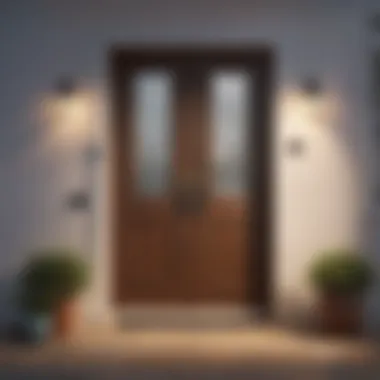 An inviting front door symbolizing new beginnings