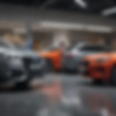 Mastering Negotiation in Car Deals Illustration of a car dealership negotiation