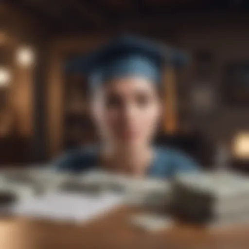 Illustration of various student loan types