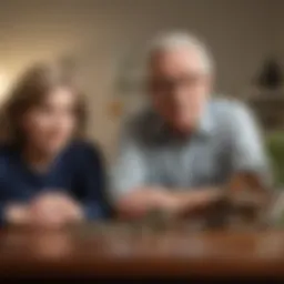 Conceptual representation of reverse mortgage lifespan
