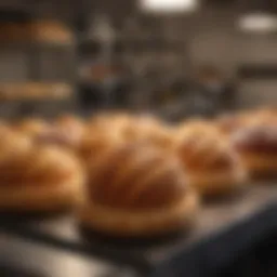 Artisan bakery showcasing unique pastries