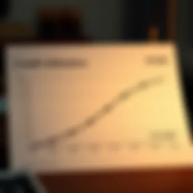 Graph showing credit utilization impact