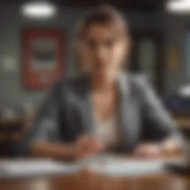 Financial Planning for Student Loan Repayment An organized financial planner with credit card statements and student loan documents showcasing a budgeting strategy.