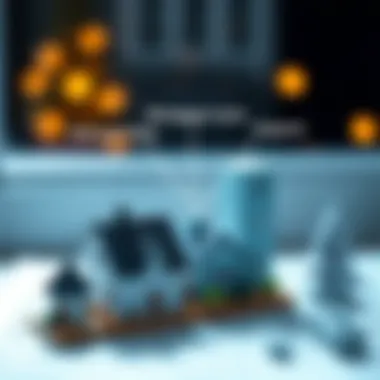 Diagram illustrating the connection between mortgage loans and credit ratings