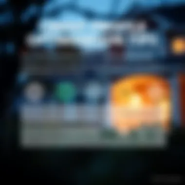 Infographic providing tips for optimizing credit profiles for homeowners