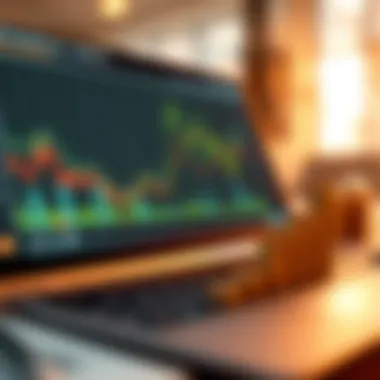 Financial Trends and Interest Rate Analysis Graphs illustrating interest rates and financial trends
