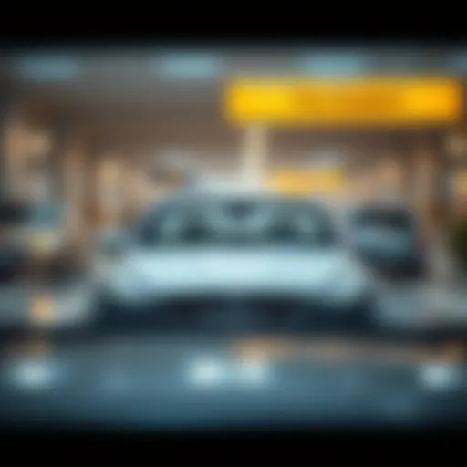 Concept of Car Lease Buyback A visual representation of the car lease buyback concept