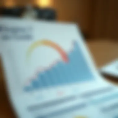 Graph depicting credit score impact post-bankruptcy