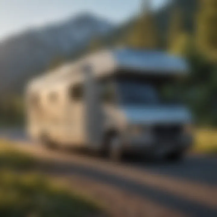 An infographic illustrating motorhome loan durations and options