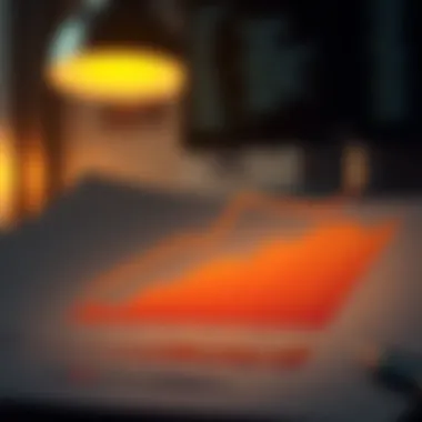 Graph illustrating the impact of credit monitoring