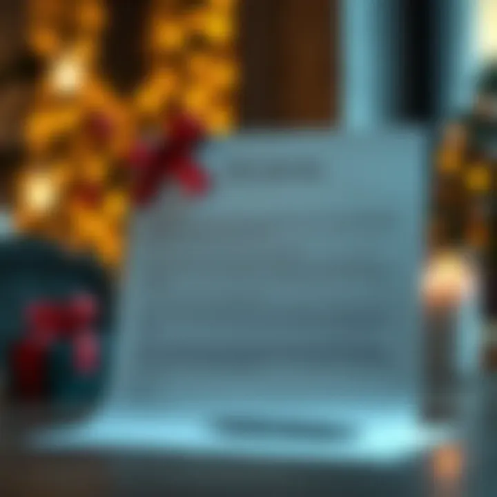 Document showcasing a gift letter template for down payments