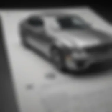 Car Title as Collateral Illustration of a car title document with a dollar sign overlay