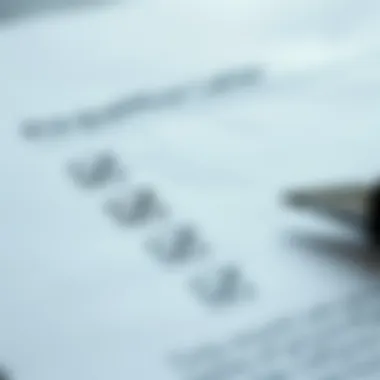 Key Components of a Prequalification Letter Close-up of a financial document with checkmarks