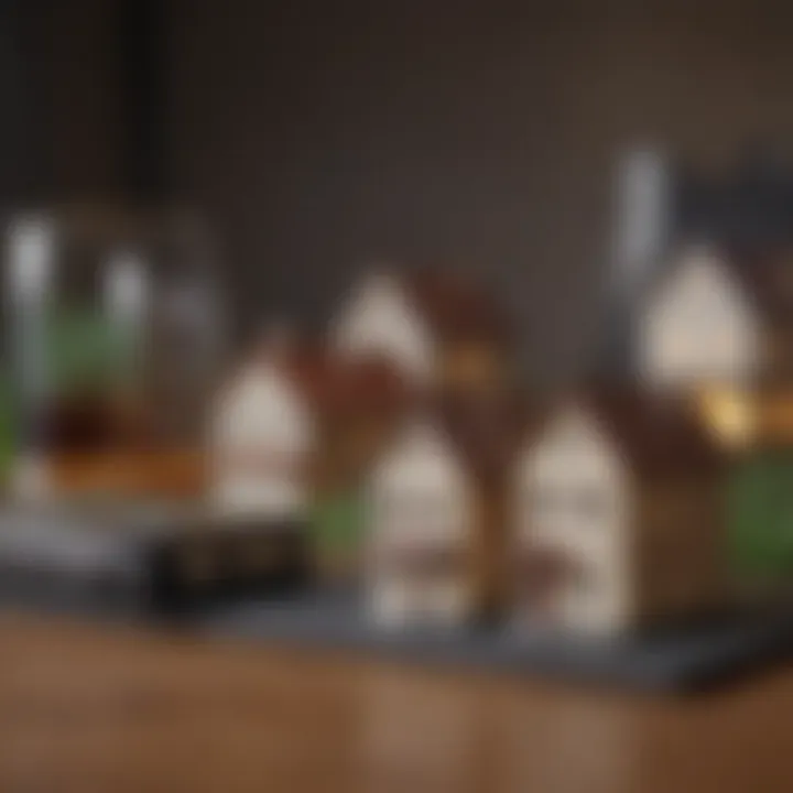 Visual comparison of different mortgage types