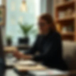 Conceptual representation of credit score impact