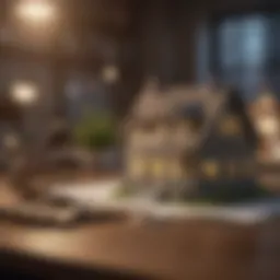 Conceptual illustration of mortgage types and options