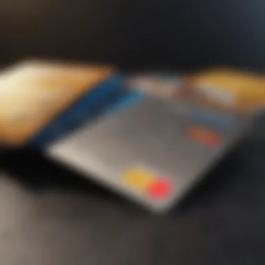 Visualizing Credit Card Debt Dynamics Creative representation of credit card debt