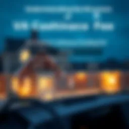 Illustration depicting the VA cashout refinance funding fee structure