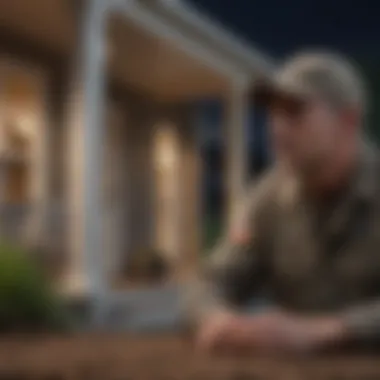 Exploring Homeownership Options for Veterans Veteran contemplating homeownership with VA loan benefits